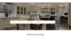 Desktop Screenshot of findpeelhomes.com